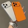 Luxury Hard Acrylic Matte Armor Case for iPhone 17 Air 16 15 14 13 Pro Max 17pro Plain Color  Protective Bumper Cover