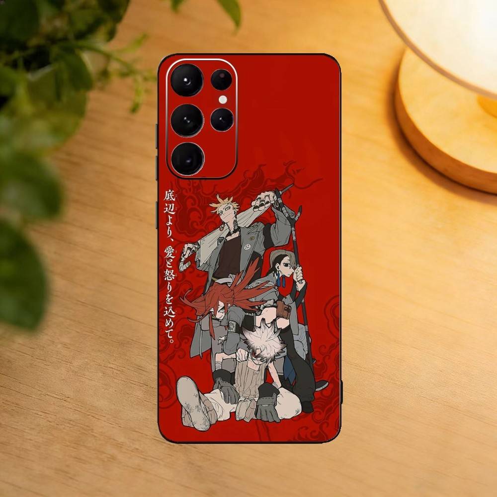 

Enjin G-Gachiakuta phone Case For Samsung S25,24,21,22,23,30,Ultra,20,Plus,Fe,Lite,Note Soft Black Cover Samsung S26Plus