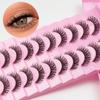 European & American Style Thick 3D Curled False Eyelashes - Photogenic Russian Design