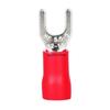 DELIXI Copper SV1.25-3/4/5 U-Type Pre-insulated Crimp Fork Terminal