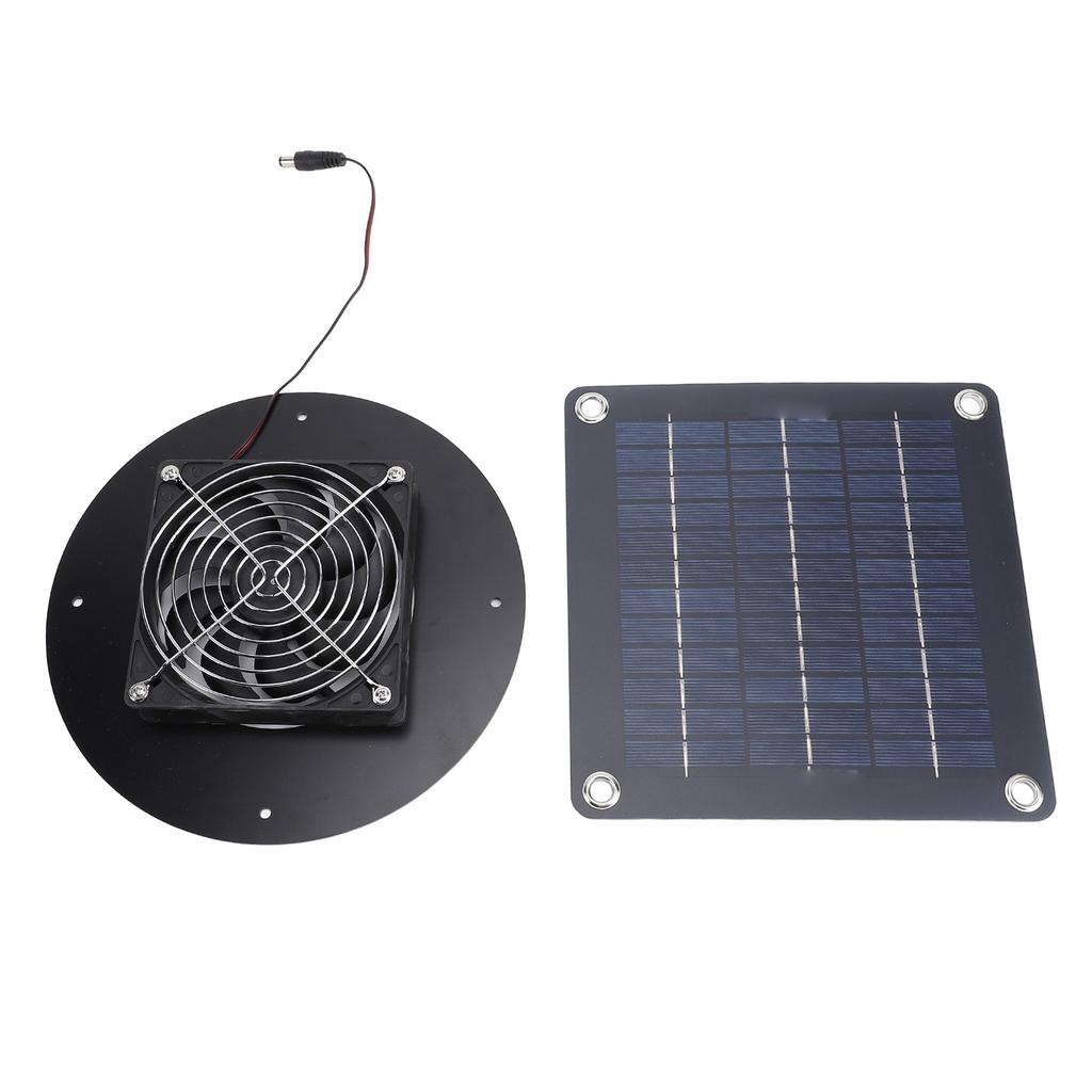 20W Solar Abluftventilator Vielseitig Hocheffizient Einkristall Solarbetrieben Lüfter für Wohnmobil Yacht