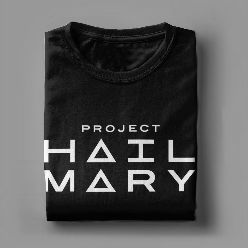Harajuku T Shirt Project Hail Mary Sci Fi Graphic 100 Cotton TShirts Hip Hop Tshirt for Unisexs Beach Y2K Casual Design Top Tees
