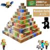 Magnetic Building Blocks Mine World Cube Magnet World Set for Kid Age DIY Model Children Stem Best Montessori Sensory Toy