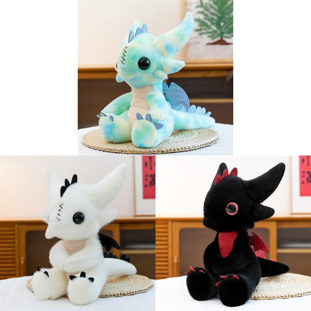 Plush Dragon Toy With Pp Cotton Filling For Kids And Baby Gift Idea
