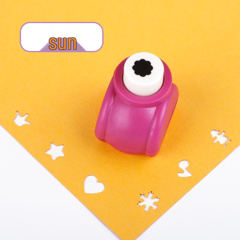 Children's Day Embosser Punch Tool for DIY Crafts and Kindergarten Prizes
