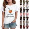 Printed Fashion Casual Short-Sleeve Tops For Boys And Girls