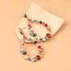 Colorful Teardrop Earrings Trendy Fashion Alloy Plated Women Accessories 2021