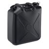 Mizuho Kasei Flat Can, Nozzle, 20L, Black, 0207BK, Double-Ended, Colored Poly Tank