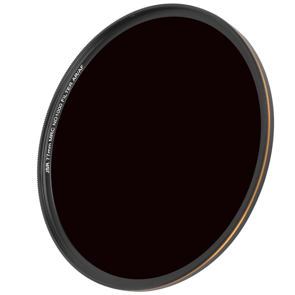 Junestar Neutral Density Dimming Lens ND Filter MRC ND1000 for SLR Mirrorless Camera Lens77mm  3in