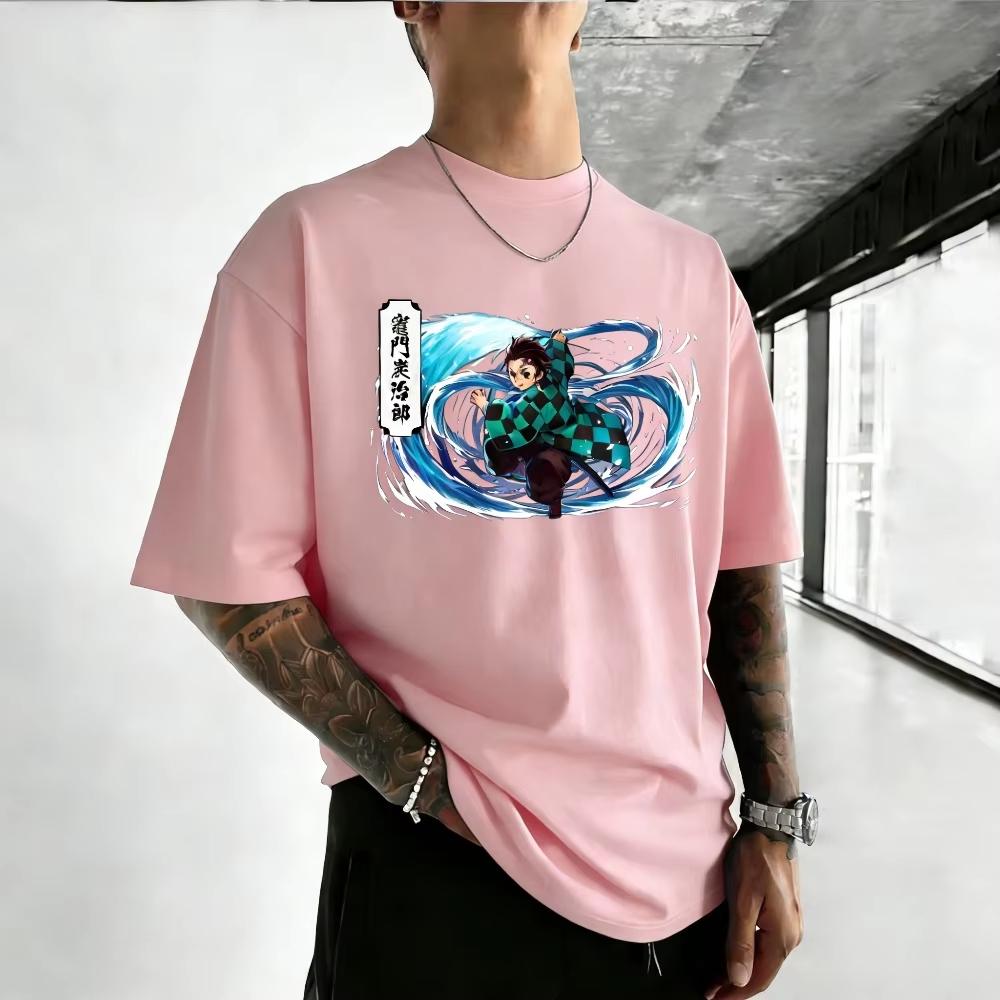 Mens and Womens Cotton TShirt  Demon Slayer  Jirosuke Kamitani  Summer 2026 ShortSleeved Shirt