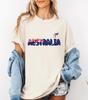 Australia Flag Comfort Colors, Australian Kangaroo Comfort Colors, Aussie Gift, Wildlife Tee, Unisex Graphic Top S0926-1090