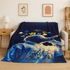 Retro Juice WRLD 999 Legende Rapper Star Flanelldecke Weiche Warme Überwurfdecke für Schlafzimmer Wohnzimmer Bett Reise Camping