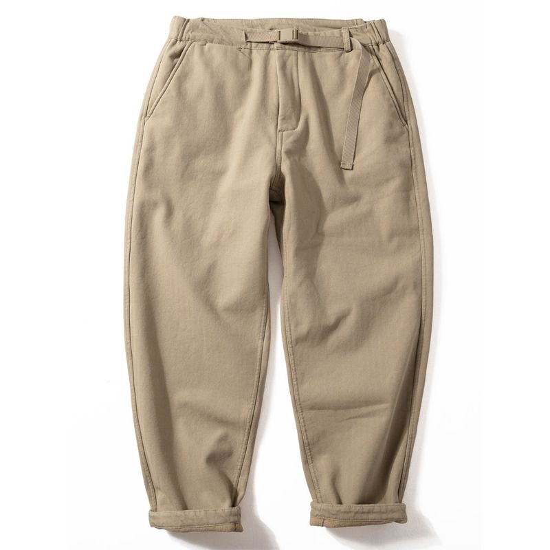 Youth Autumn and Winter Thickened Pencil Pants Casual Men's Trousers