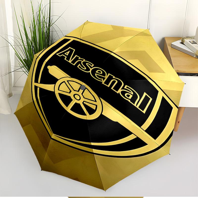 football team.C Print Automatic Open Close Umbrella, Portable Foldable Umbrella, for Outdoor Commute Camping Trip, Ideal Birthday Gift