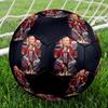 1PC Haaland Talent Size 5 Soccer Ball PrahaIndoor Soccer Ball Colorful All Ages Machine Stitched PVC Competition Ready Durable High-Bounce