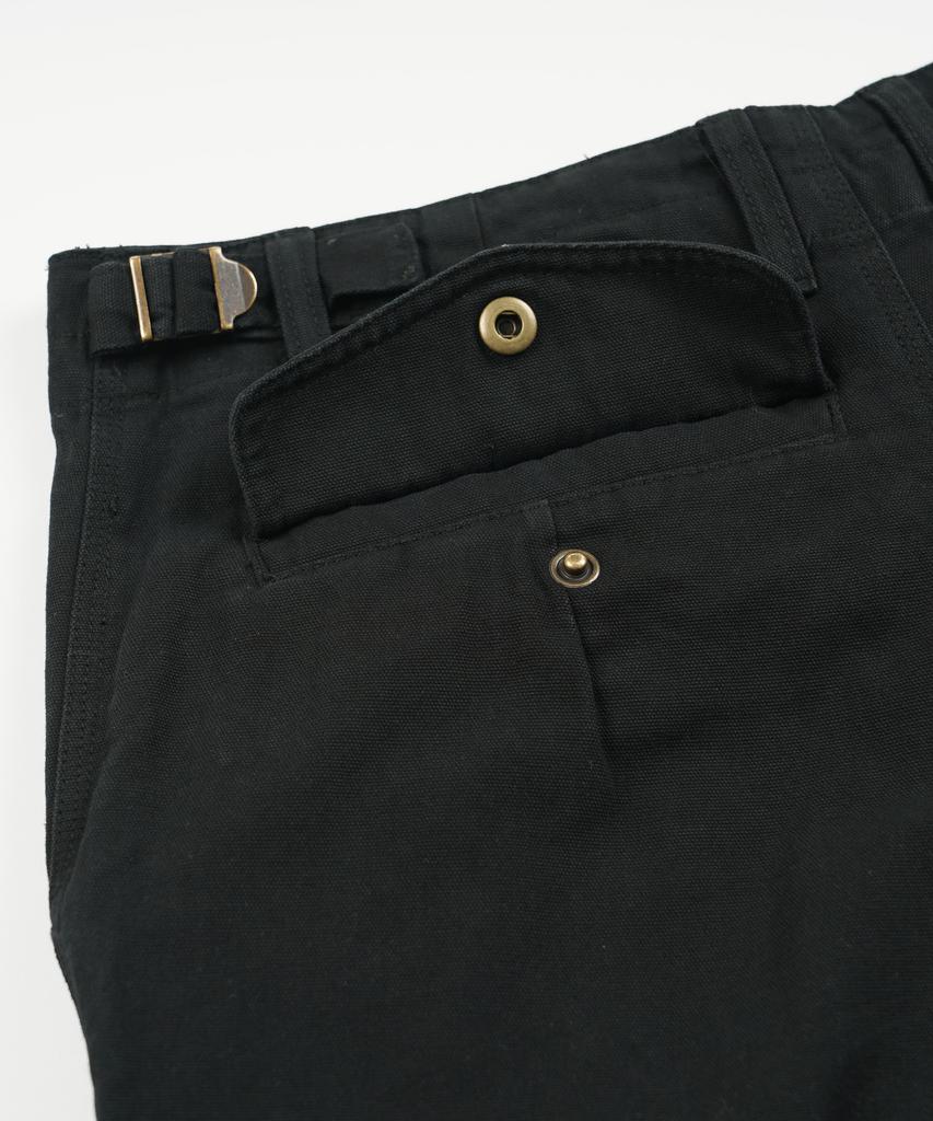 FRIZMWORKS Canvas Essential Cargo Shorts _ Black