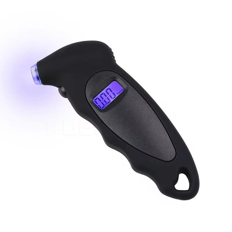 High-Precision Digital Tire Pressure Gauge with Backlight and Car Portable Digital LCD Display for Tyre Air Pressure Monitoring