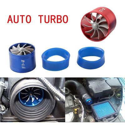 Hose Dia 6.5mm Turbine Supercharger Fan Turbo Car Air Intake Turbine Auto Turbo Double Sided Turbo