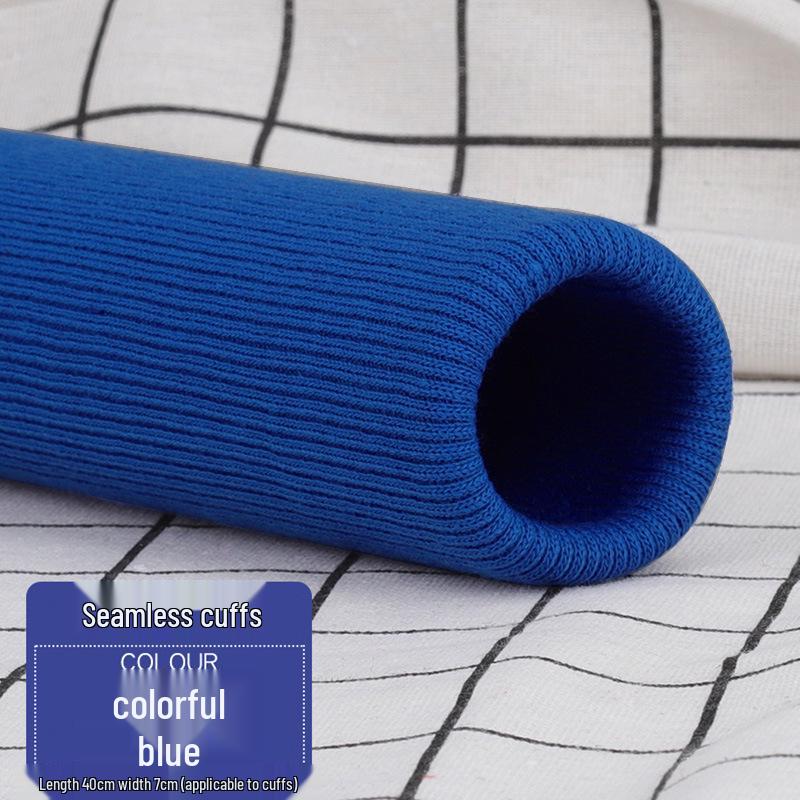 Elastic Trim Ribbed Cuffs for Children's Down Jackets and Pants