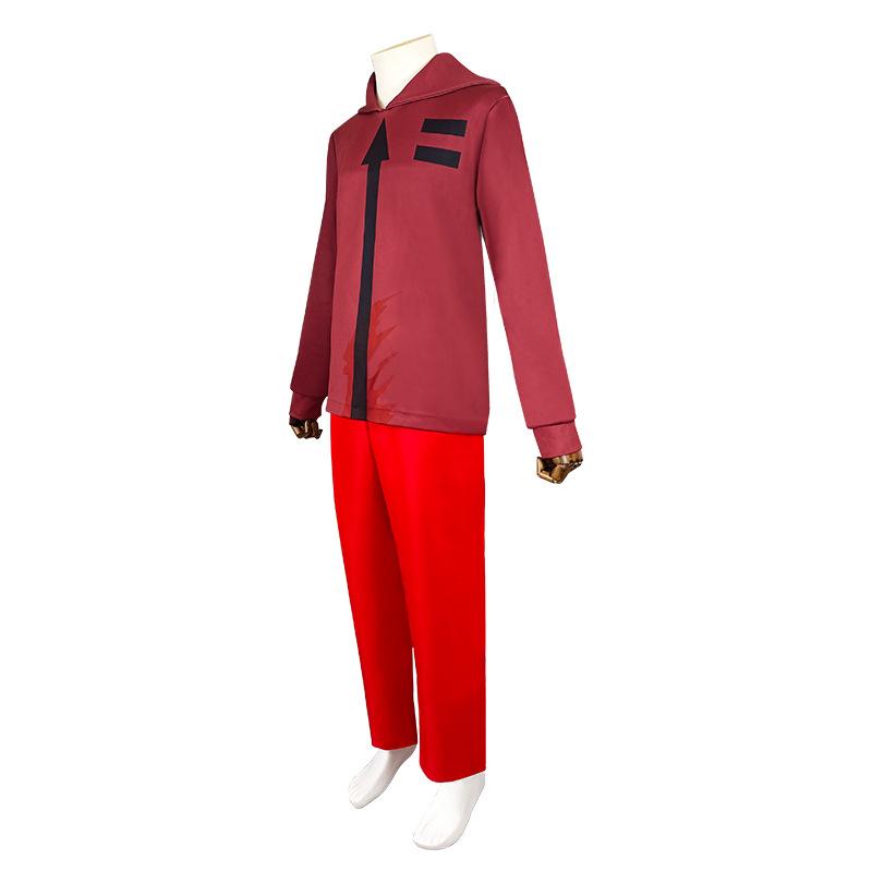 Zack Isaac Foster Male Cosplay Set, Angels of Death Anime Stage Performance Outfit