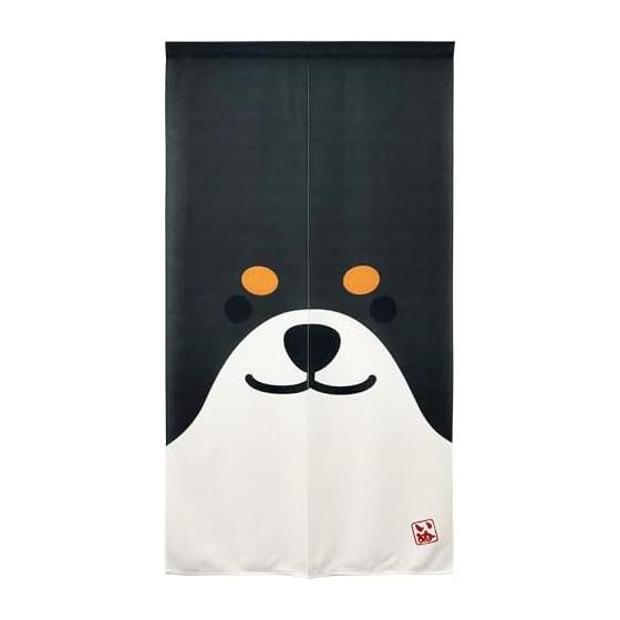 Noren Noren Stylish Curtain Room Divider Curtain Blindfold Dog Shiba Inu Japanese Dog Japanese Style Japanese Pattern Dog Big Face Dog SHIBAINU Cute