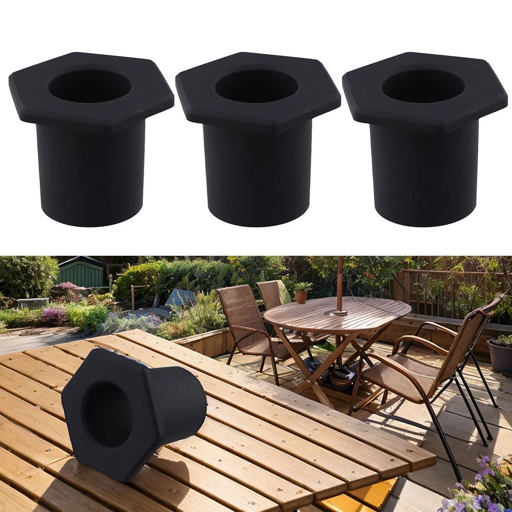 1pcs/3pcs Umbrella Ring For Patio Tables Outdoor Umbrella Hole Plugs Tool Silicone Table Umbrella Plug Accessory Umbrella Fixing
