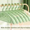 Rotatable Anti-Slip Wide Shoulder Clothes Hanger with No-Trace Design
