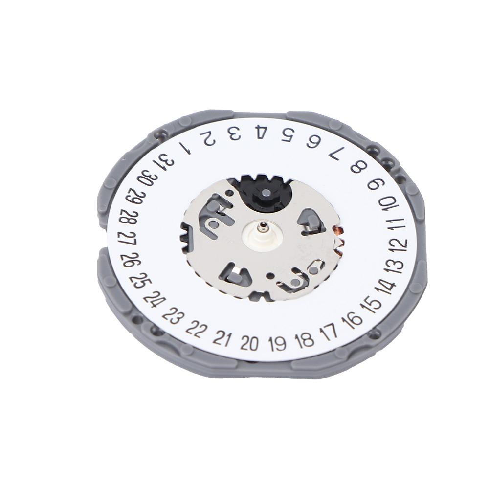 Mit Aufzugswelle VJ32B Uhrwerk Kunststoff Uhrenreparaturteile Ersatzteile