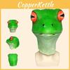 Deluxe Sculpted Latex Frog Mask For Pranksters Cosplayers