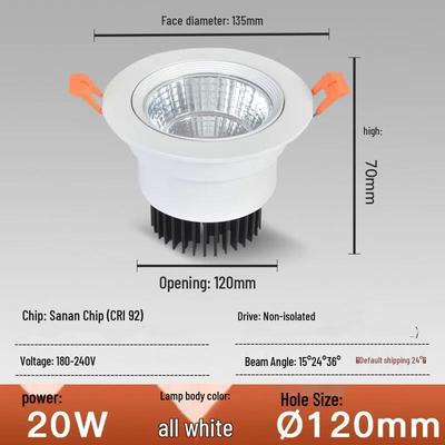 LED-Beleuchtung – LED-Einbauleuchte