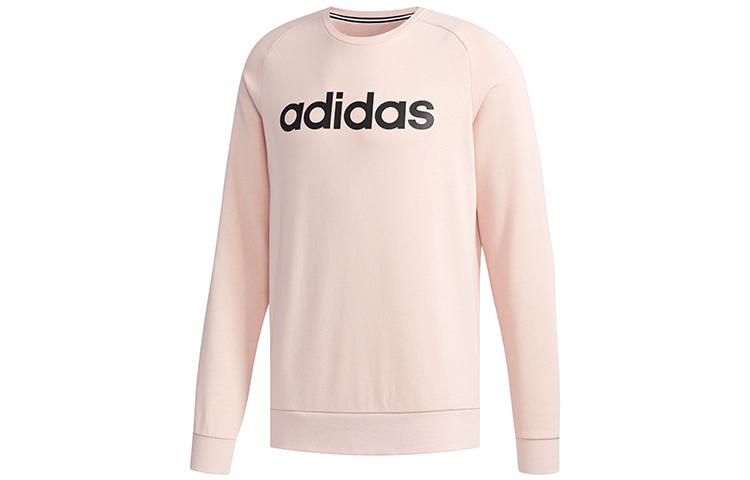 Adidas Neo Sweatshirts Men s Pink Crew Neck Moderate Regular DT8306 XL