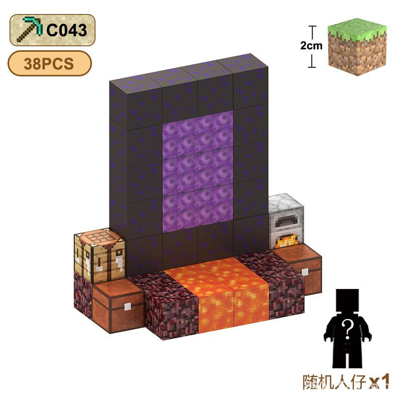 Magnet Construction Set Magnetic Building Blocks Toys Fun and Educational Play Set for Children's Creative Construction Game