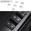 7pcs Window Lift Button Sequ Trim Fit for Toyota Fortuner Hilux Prius Alphard Vellfire 2016 2017 2018