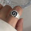 Xiaomi BF CLUB 925 Sterling Silver Ring For Women Jewelry Twist Line Retro Open Vintage Handmade Ring Allergy For Party Birthday Gift