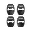 Door Lock Decoration Protection Cover flags emblem case for Toyota prado 120 fj150 land cruiser 80 accessories car styling