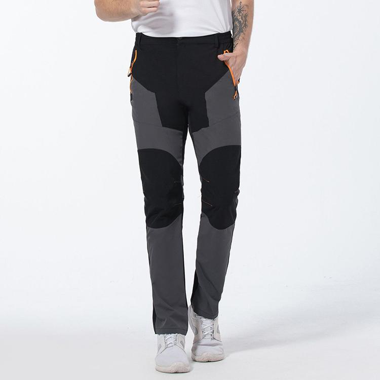 Men's Hiking Pants Summer Ultra-thin, Breathable and Cool Quick Dry Lightweight Cargo Work Golf Travel Pants with Zipper Pocket