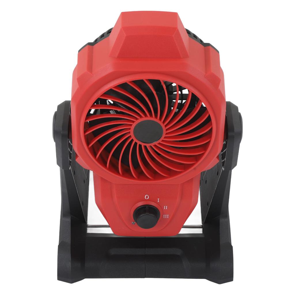 Electric Fan 3 Speed Portable Rechargeable Strong Power  Lithium Tent Fan for Outdoor Camping