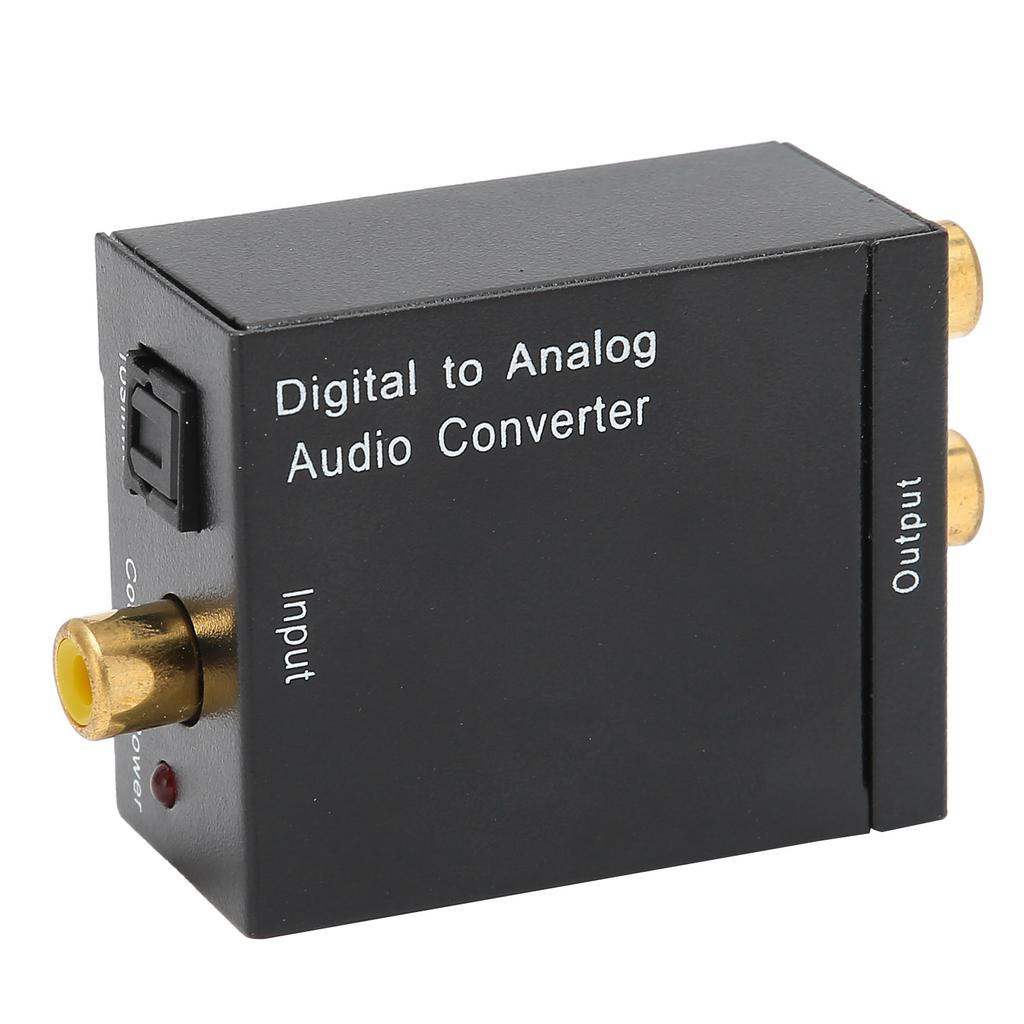 Audio Converter Digital Coaxial Optical to Analog R L Signal Adapter