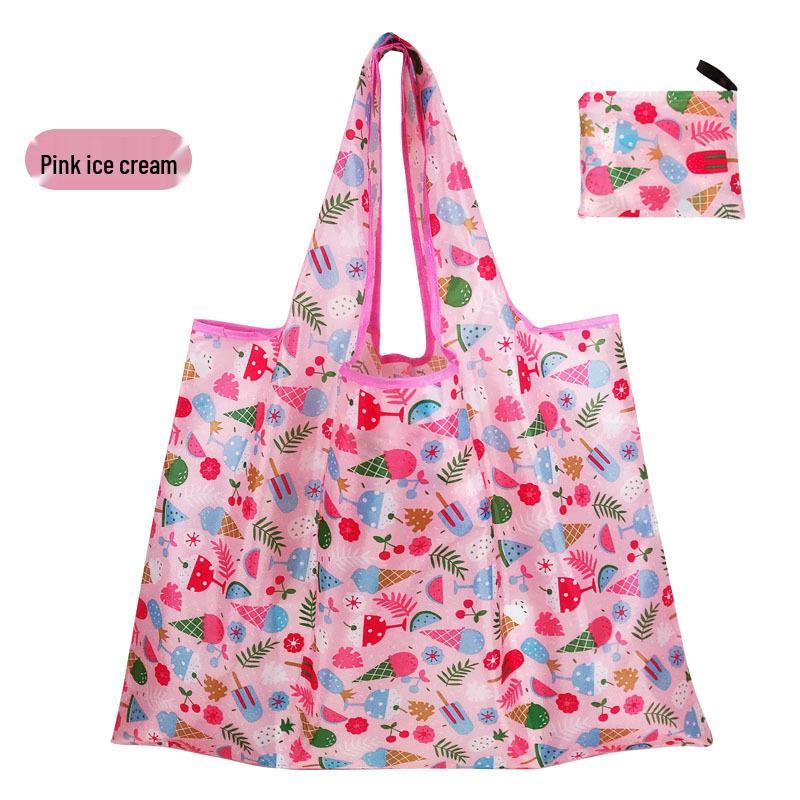 Eco-Friendly Large Capacity Folding Grocery Bag - Oxford Cloth