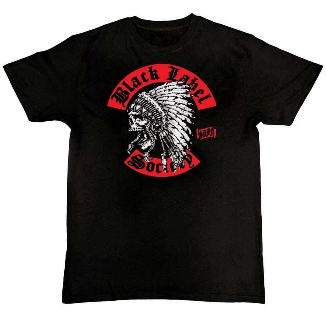 Rare BLACK LABEL SOCIETY Graphic Print Mens T-Shirt M