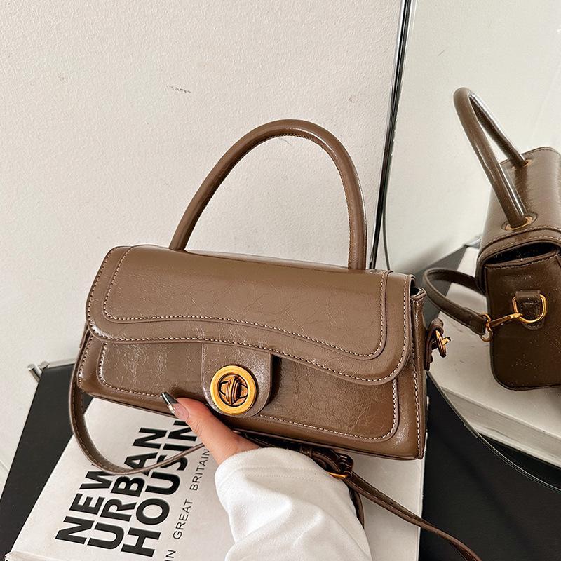 

2025 Ретро Высококлассная Женская Сумка: Стильная Универсальная Квадратная Сумка Кроссбоди