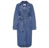 Тренчкот Женский Only Onlmalou Belted Trench DNM Gua Fw Coat Синий