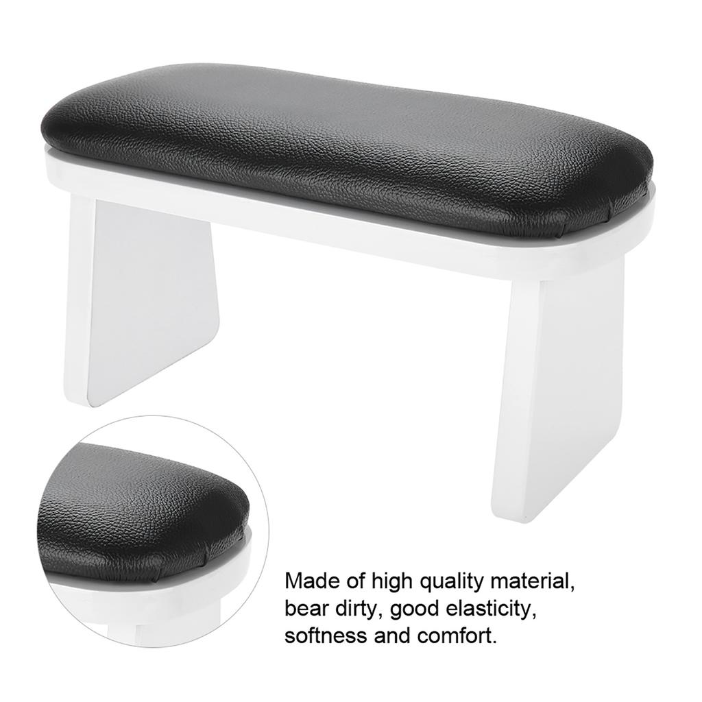 Nail Art Manicure Hand Rest Cushion for Arm Rest Manicure Salon Black