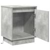 Nightstand 2 pcs Concrete Grey 39 x 34.5 x 50 cm Particleboard
