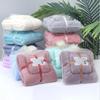 Thickened Coral Velvet Facial Towel +bath Towel Set Soft Absorbent Comfortable Gift Household Textiles Bathroom Supplies