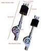 Drum Rack Adapter: Cymbal & Hi-Hat Stand Extension Clamp