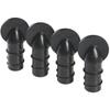 Cap - CLABER - Hose Ø 13 Mm - Watering Accessory - Plastic - Pack of 4 Pieces