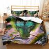 Cool Super Dragon Ball Z Son-Goku Anime Japanese Bedding Set Pillowcase Bedclothes 3D Print Kids Boy Quilt Duvet Cover Gift