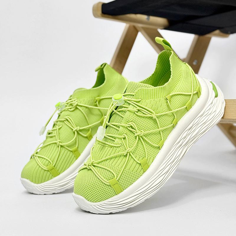 

Новая мужская обувь большого размера, легкая, дышащая, повседневная обувь, легкие кроссовки на плоской подошве, Hombre 45 зелёный