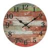10inch  Manufacturer Factory Price Cheap Wooden Wall Clocks Silent Number Quartz Decorative Home Bedroom Hanging Watch